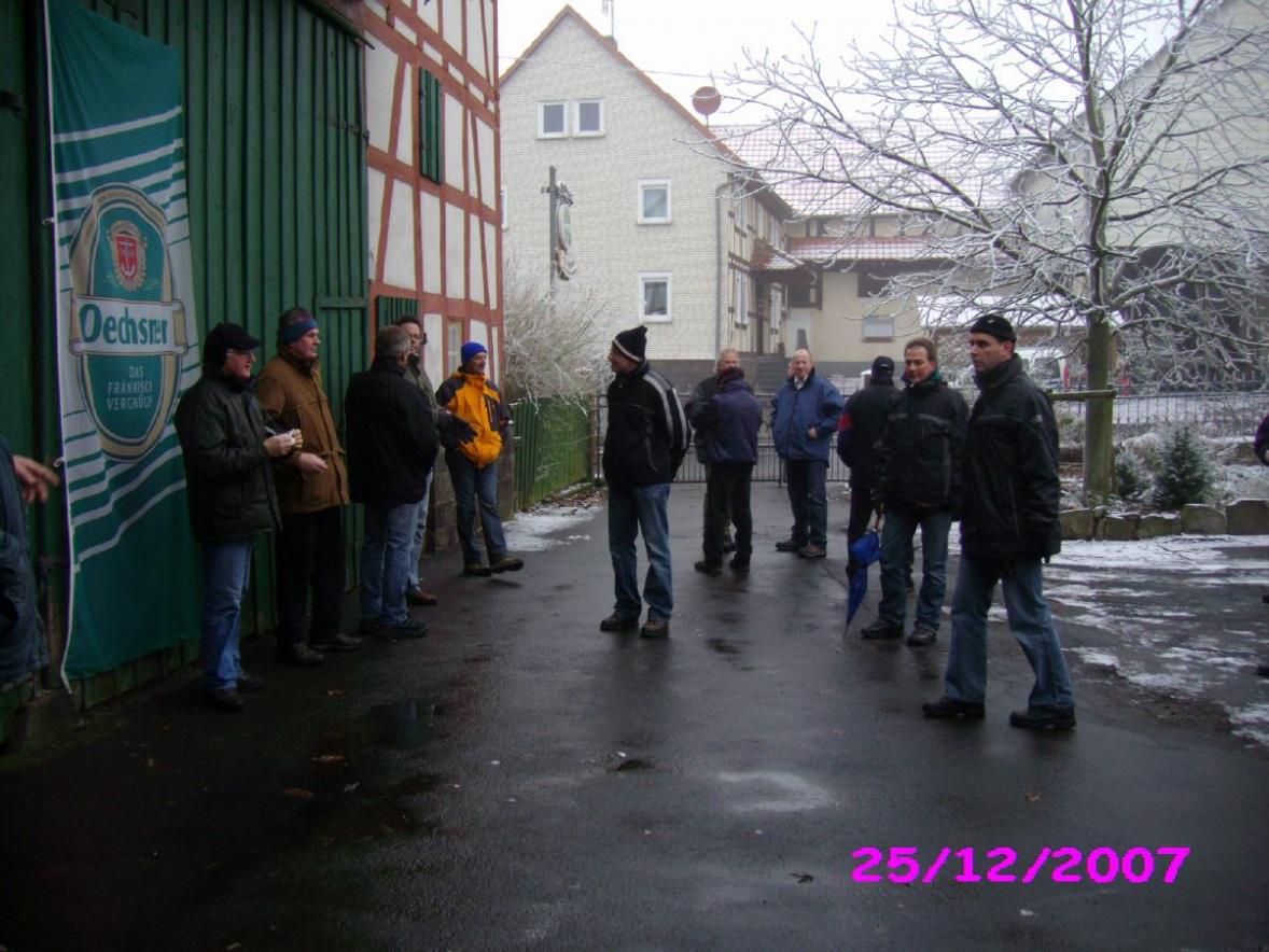 Warten auf den Wirt
